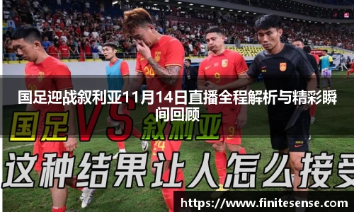 国足迎战叙利亚11月14日直播全程解析与精彩瞬间回顾